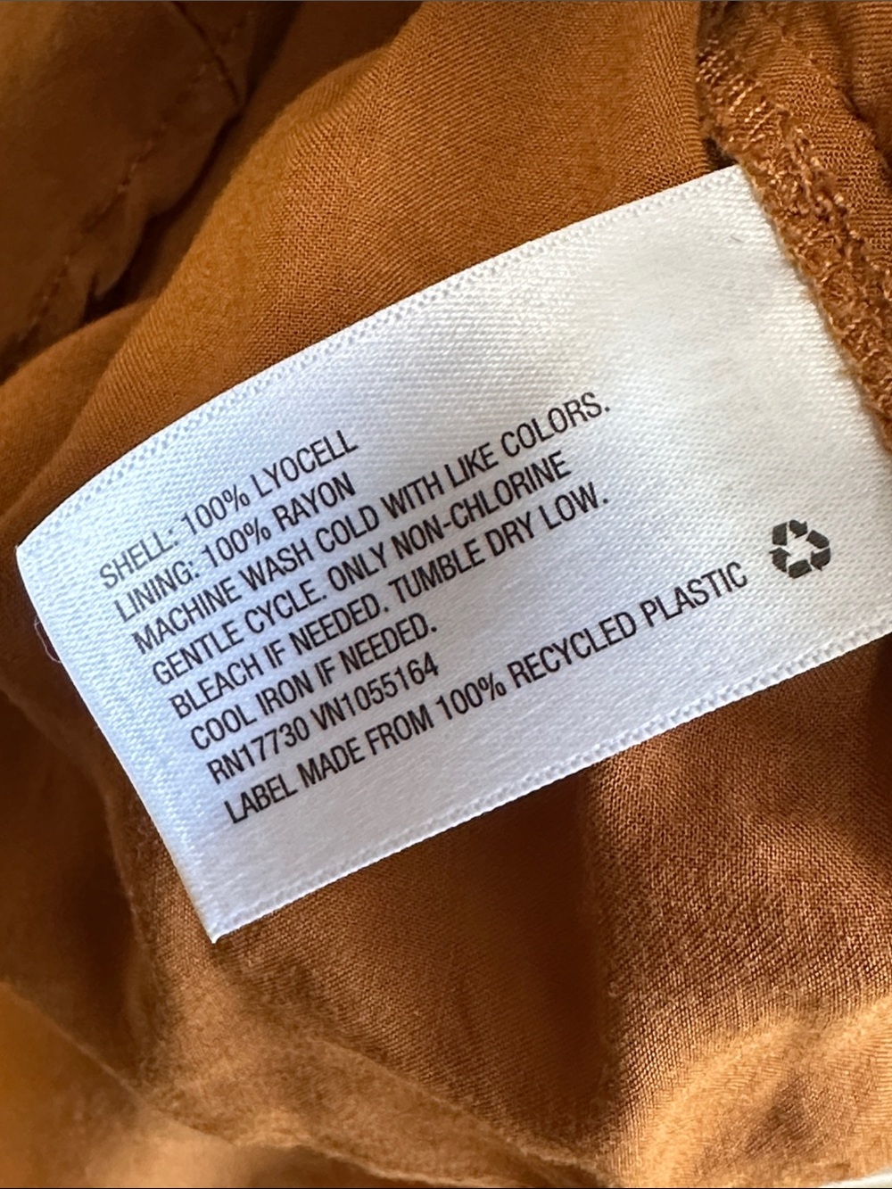 a new day Rust-Brown Viscose Maxi Dress - Picture 7 of 9